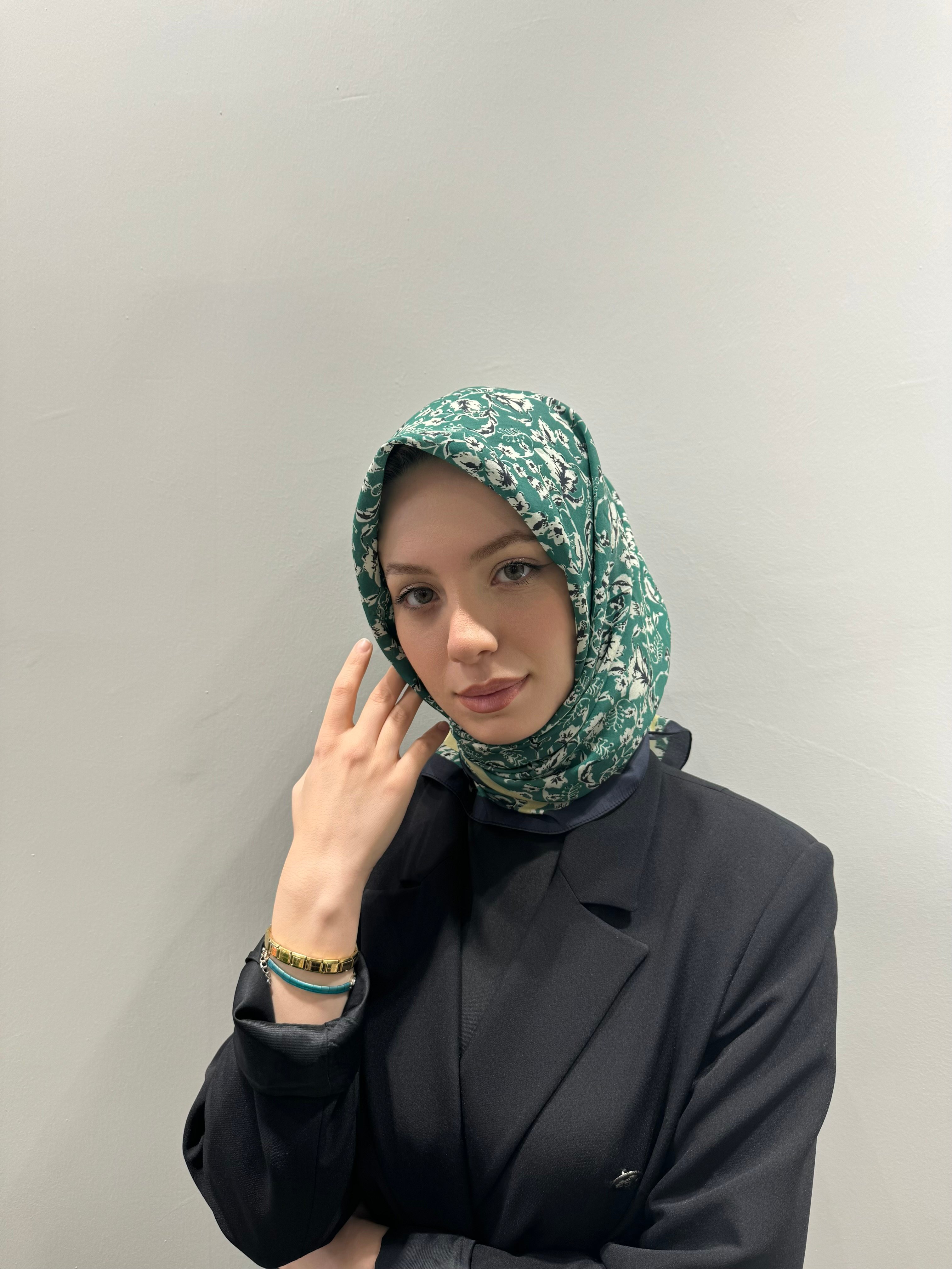 All Day Comfort Serisi  Estelle Desenli Eşarp