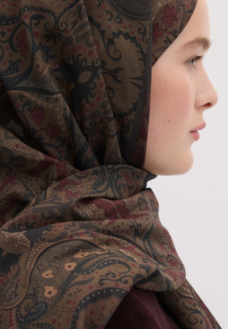 Bohemian Breeze Etnic Paisley Şal