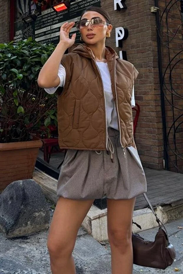 Kapitone Şişme Yelek