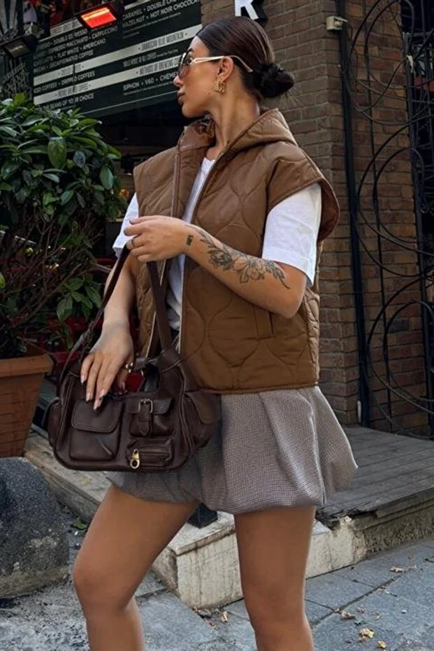 Kapitone Şişme Yelek