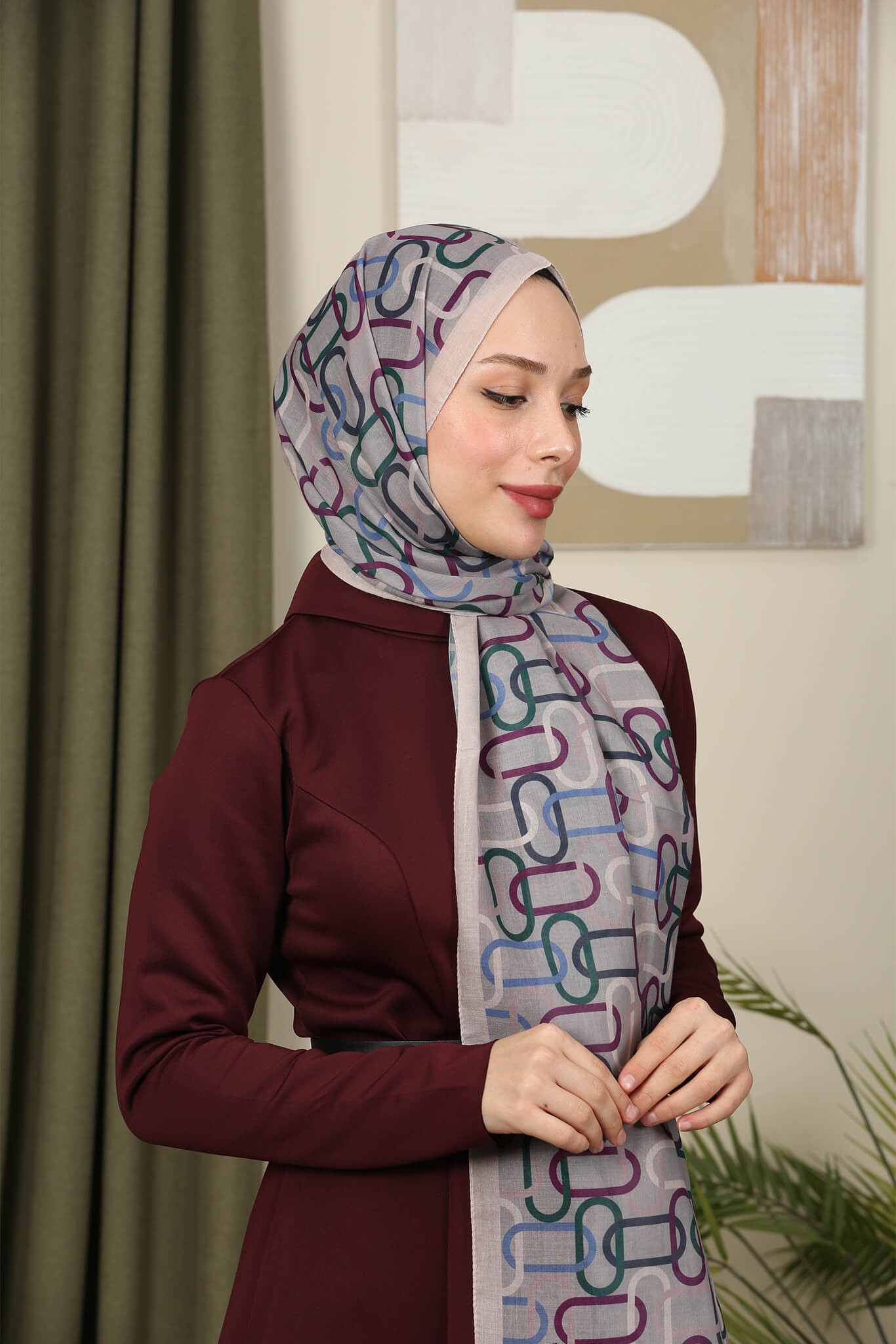 Sarmal Desen Şal