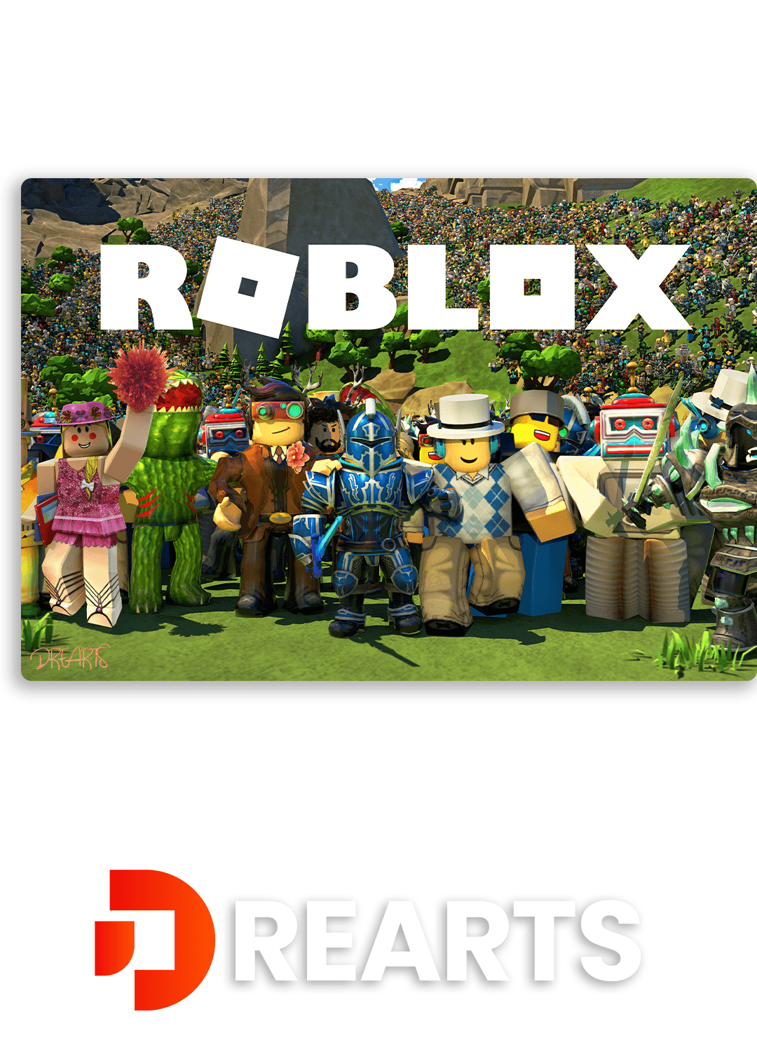 ROBLOX Metal Poster