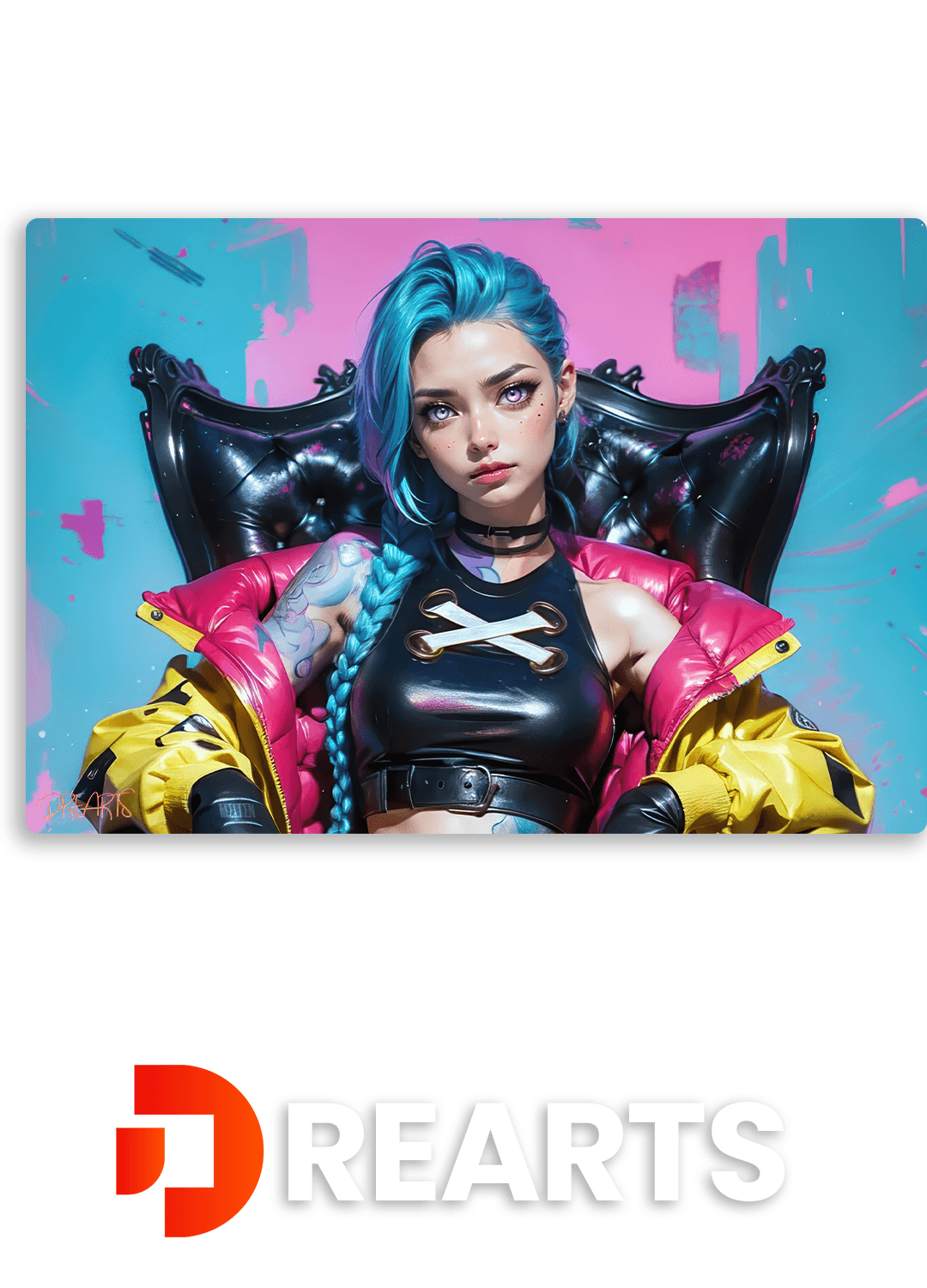 Jinx Metal Poster