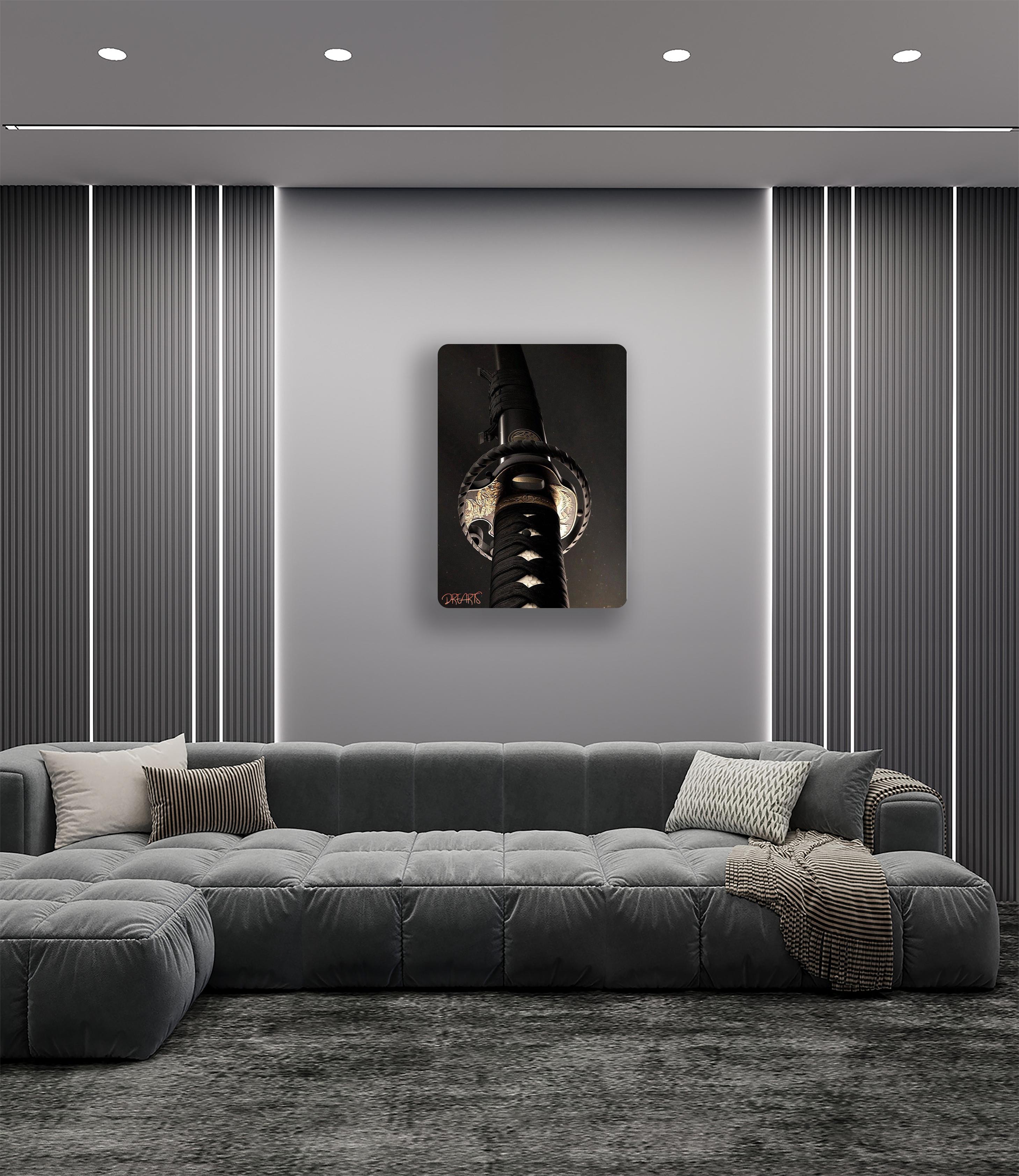 Samuray Kılıcı Metal Tablo