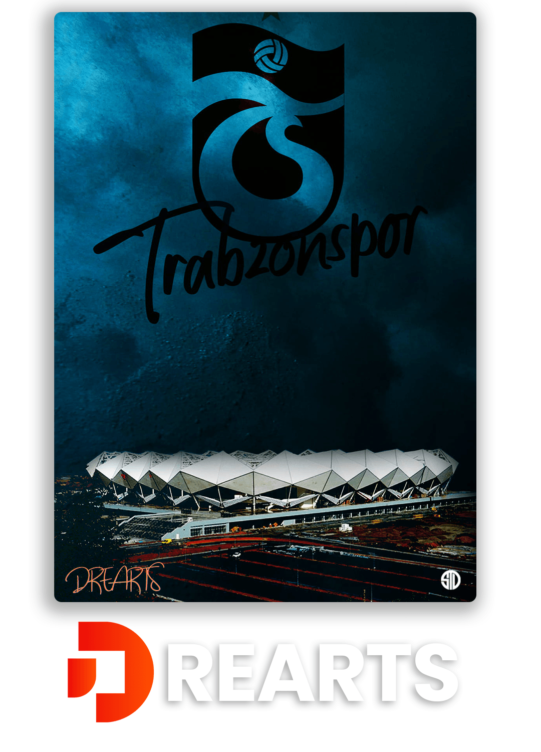 Trabzonspor Metal Poster