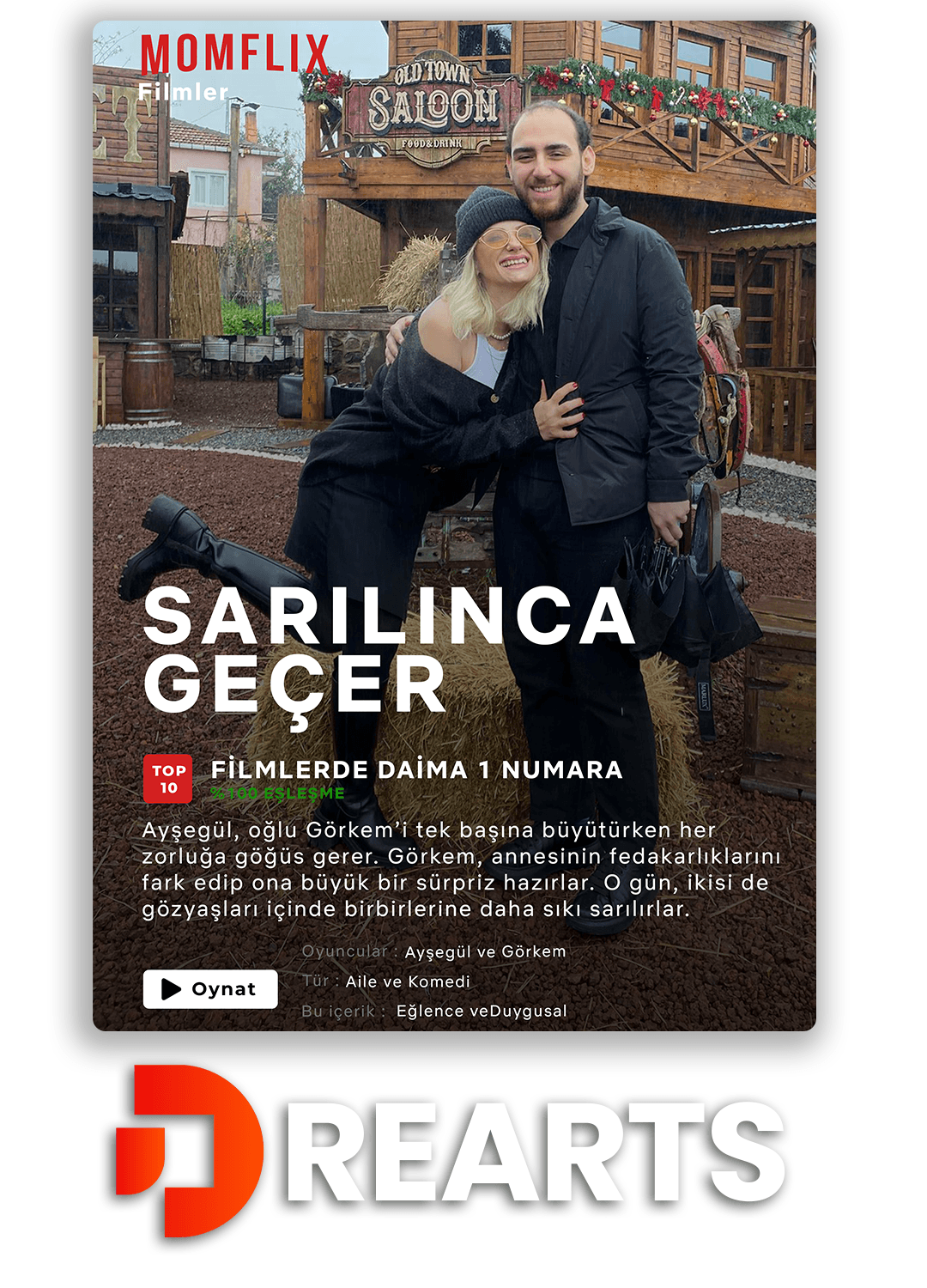 KİŞİSELLEŞTİRİLEBİLİR NETFLİX Metal Poster