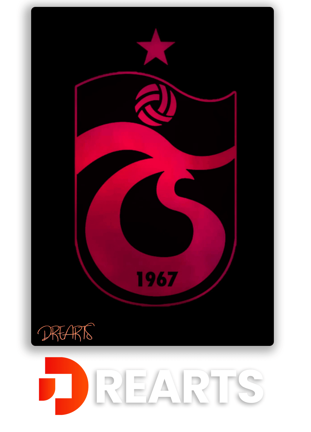 Trabzonspor Metal Poster