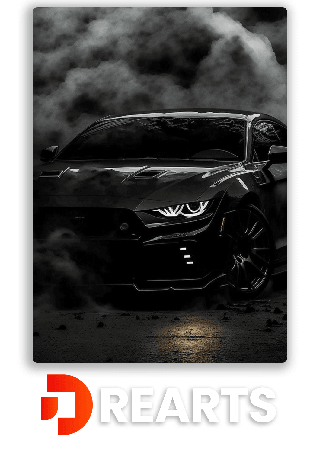 Mustang Metal Poster