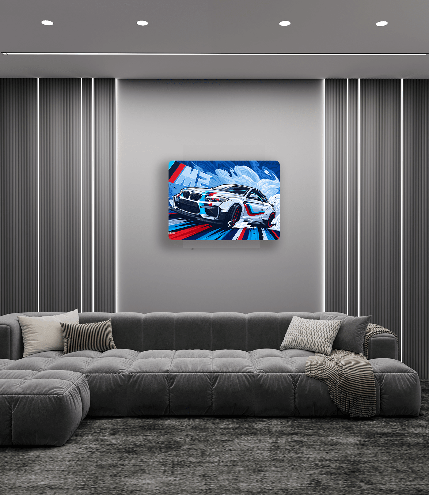 BMW M2 Metal Poster