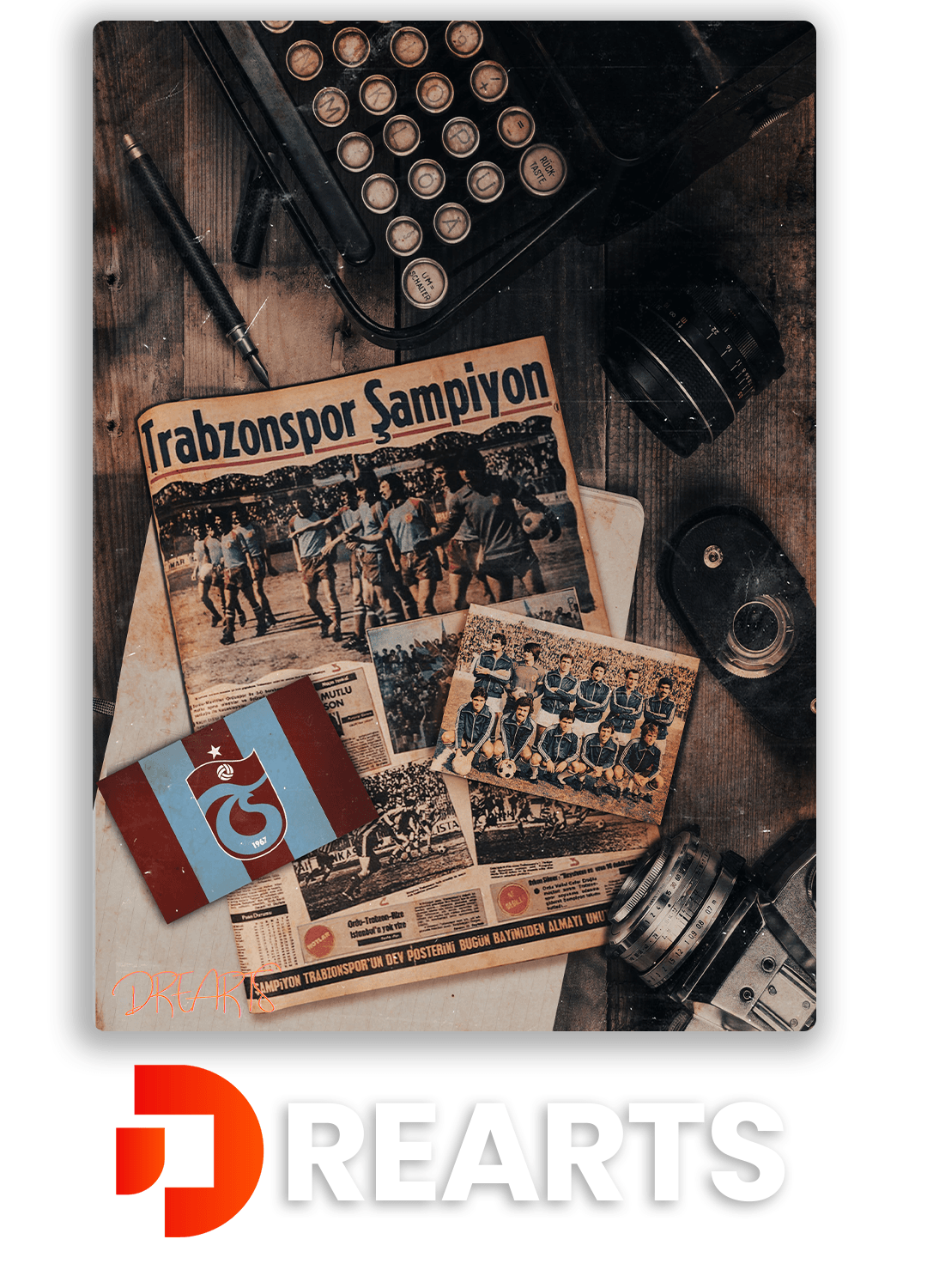 Trabzonspor Metal Poster