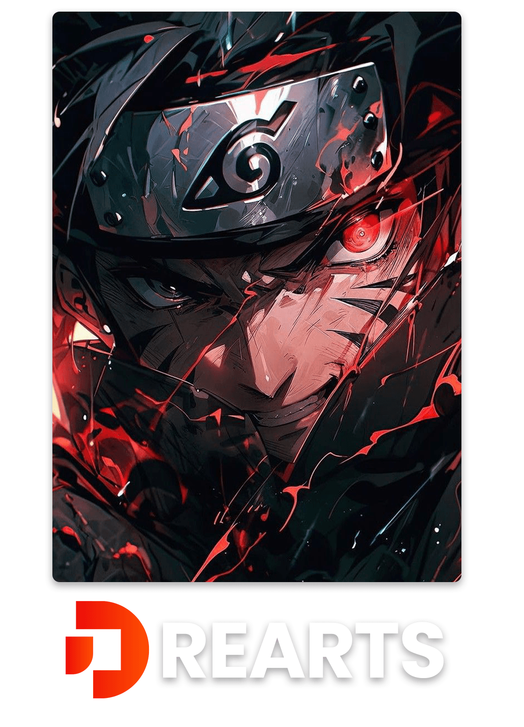 Itachi Metal Poster