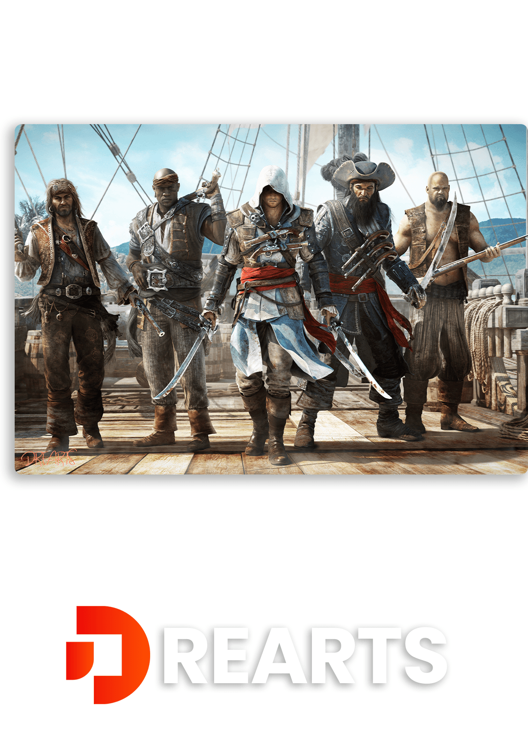 Assassin's Creed Metal Poster