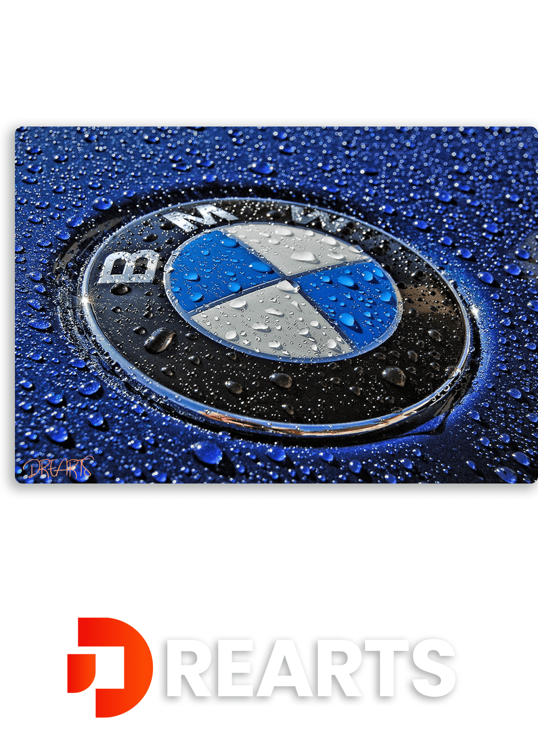 BMW Logo Metal Poster