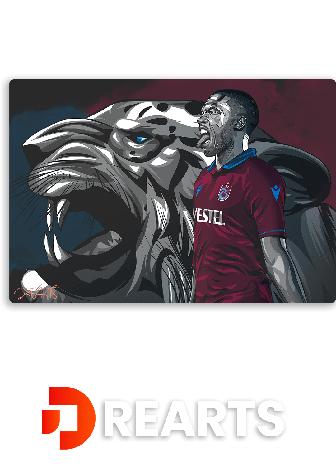 Trabzonspor Metal Poster