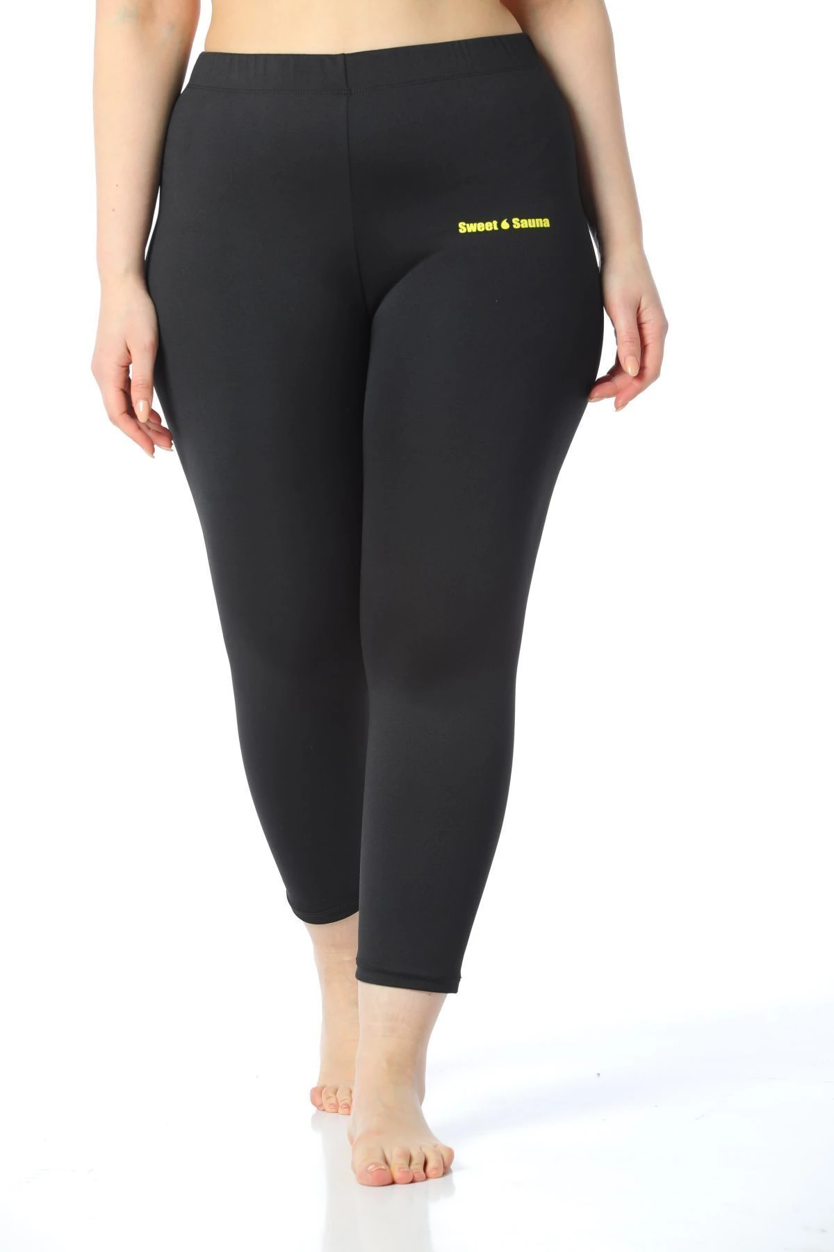 Unisex Siyah Termal Egzersiz Uzun Tayt