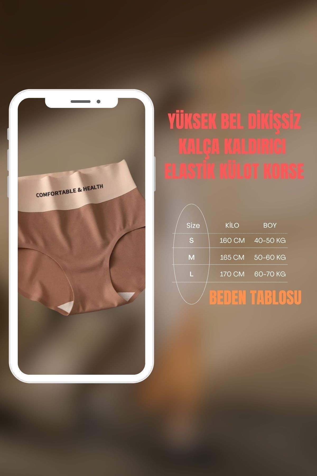 Nefes Alabilir Yüksek Bel Külot Kalça Kaldırıcı Elastik Dikişsiz Görünmez Iz Yapmaz Buz Ipek
