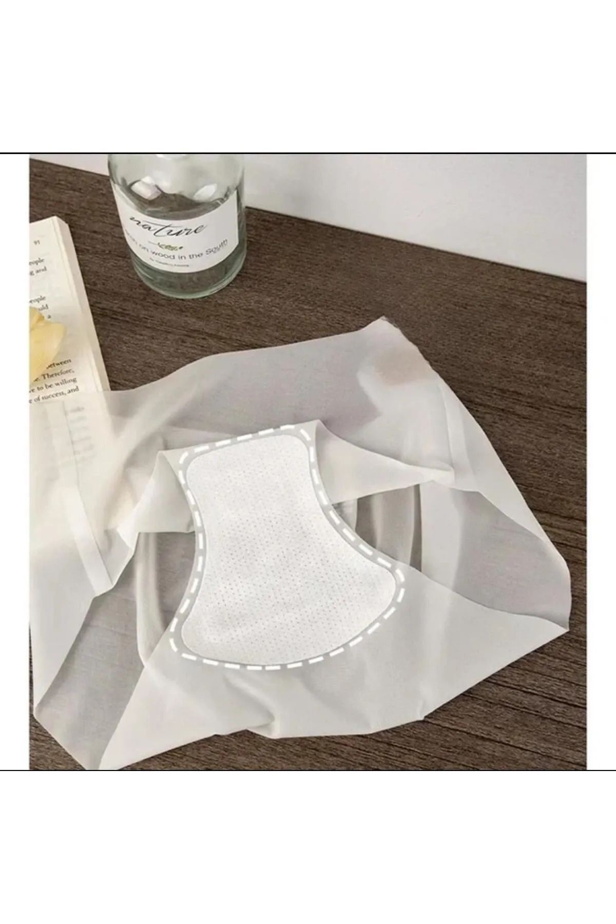 ULTRA İNCE DİKİŞSİZ BUZ İPEK KÜLOT MİKRO ŞEFFAF LAZER KESİM İZ YAPMAZ KÜLOT BEYAZ