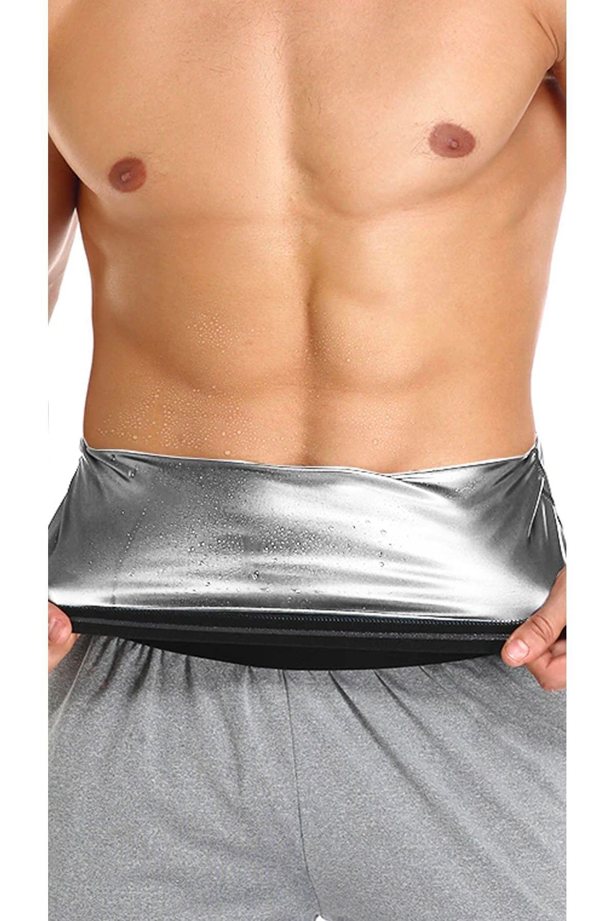Profesyonel Performans Sauna Belt Göbek Yan Bölge Toparlayıcı Sauna Kemer