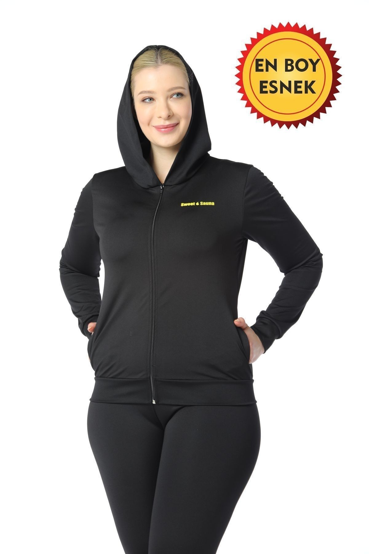 Termal Kapşonlu Toparlayıcı Orijinal Ürün Terleten Tayt Unisex
