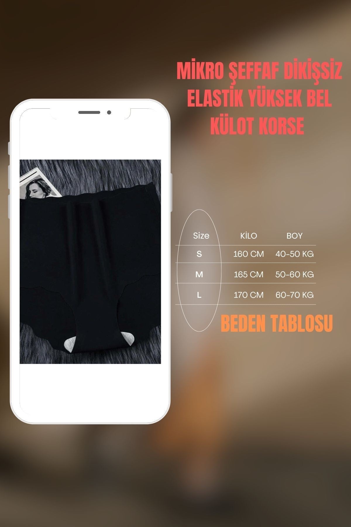 Mikro Şeffaf Ince Esnek Dikişsiz Iz Yapmaz Elastik Nefes Alabilir Külot Siyah