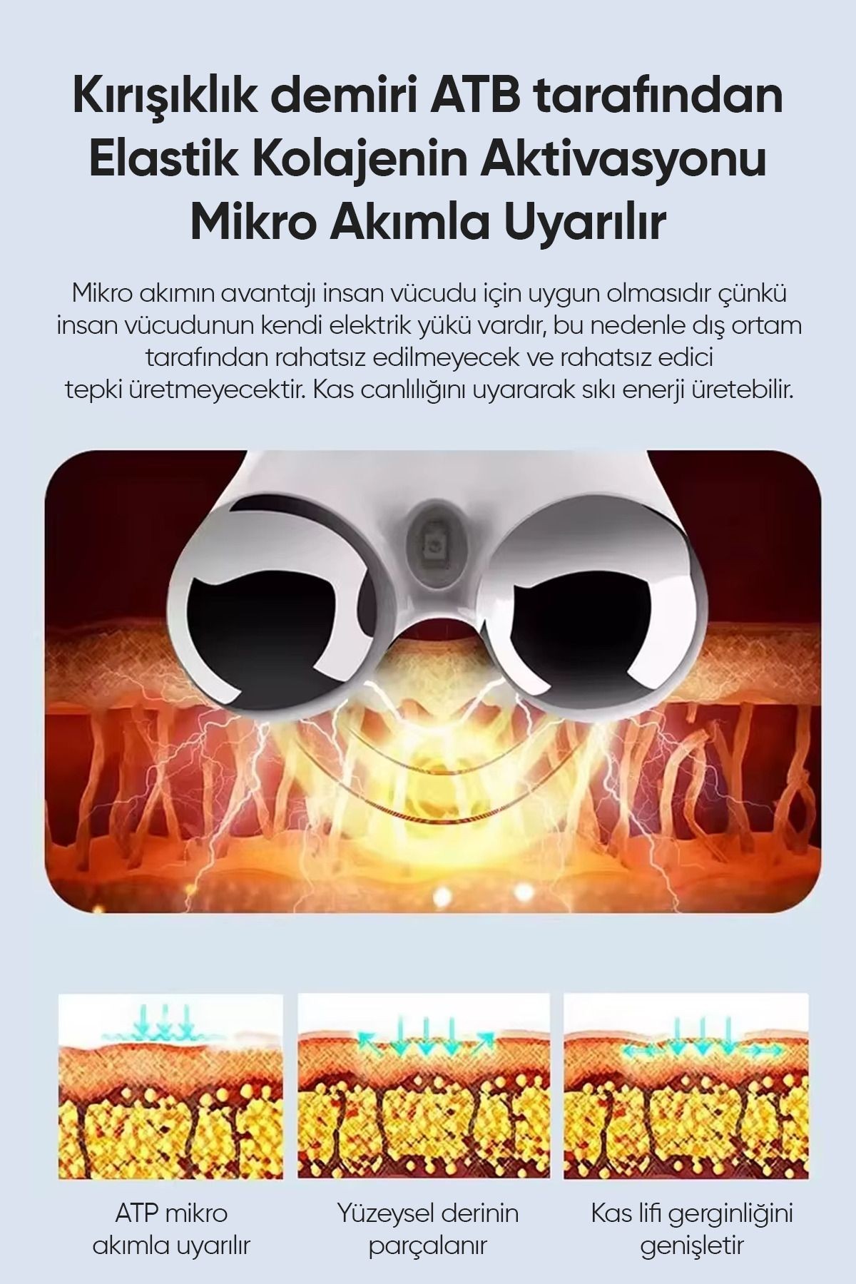 Yüz Ve Boyun Sıkılaştırıcı Kır.ışıklık Morluk Giderici Ems Güzelik Cıhazı Aleti