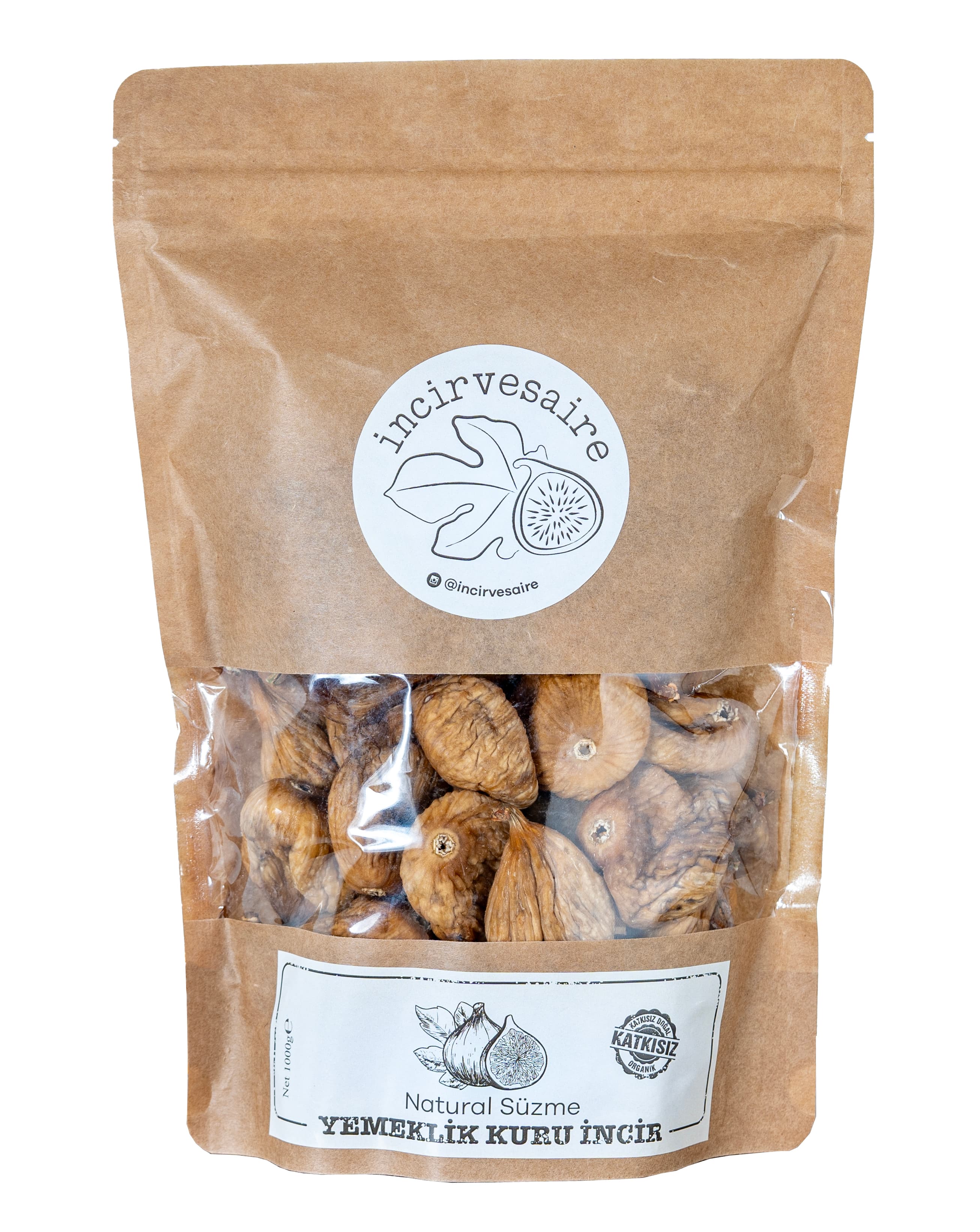 Natural Süzme İncir 1 Kg.