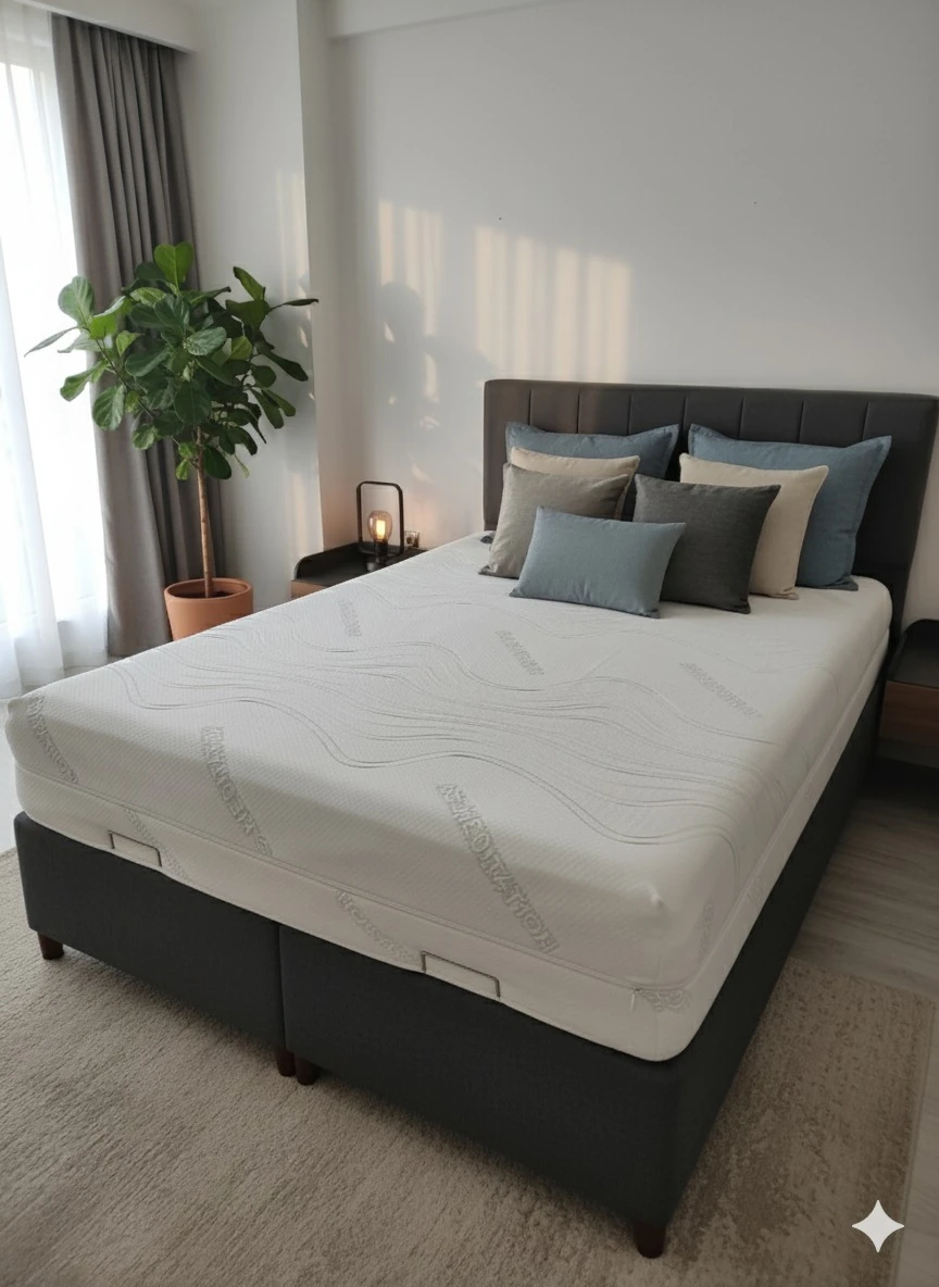 Anti Stres Özellikli Fermuarlı Yatak Kılıfı, Yatak Kılıfı, Yatak Pedi&şiltesi