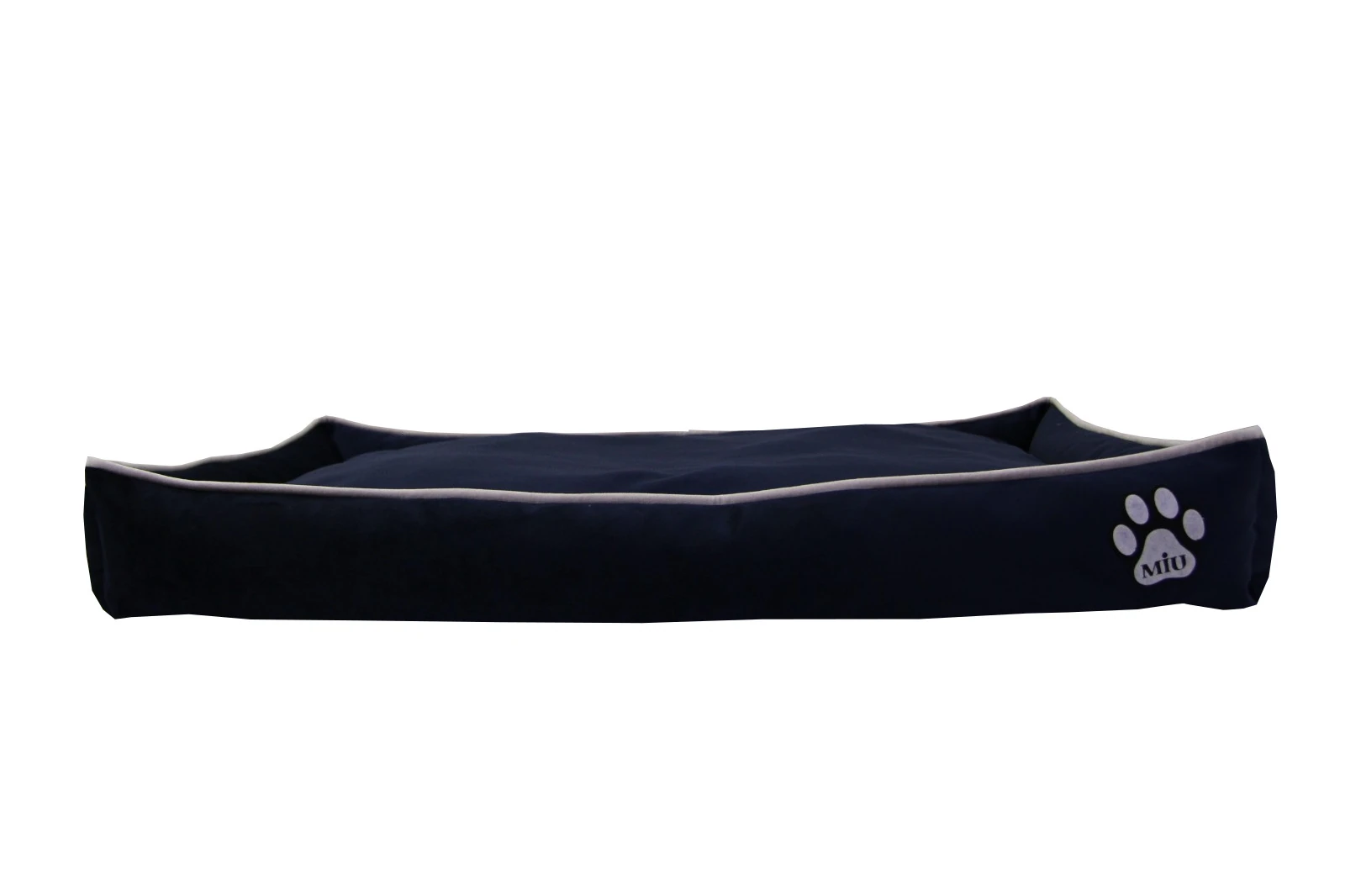 Ortopedik Kedi Ve Köpek Yatağı Yıkanabilir Kemik Yastıklı Tüplü Lacivert