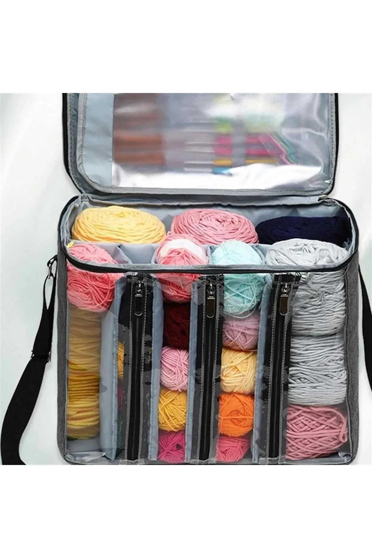 Desenli Büyük Boy Hobi Çantası - LE27