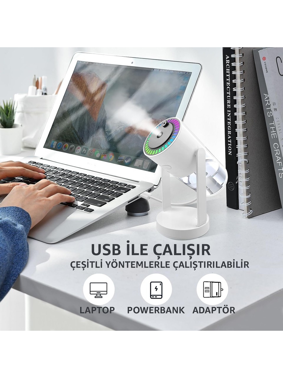 Yıldız Projeksiyon Yıldız Projektör Hava Nemlendirici Buhar Makinesi Aroma Difüzör LED Işıklı Araç Nemlendirici Oto Buhar Makinesi Araç Buhar Makinesi