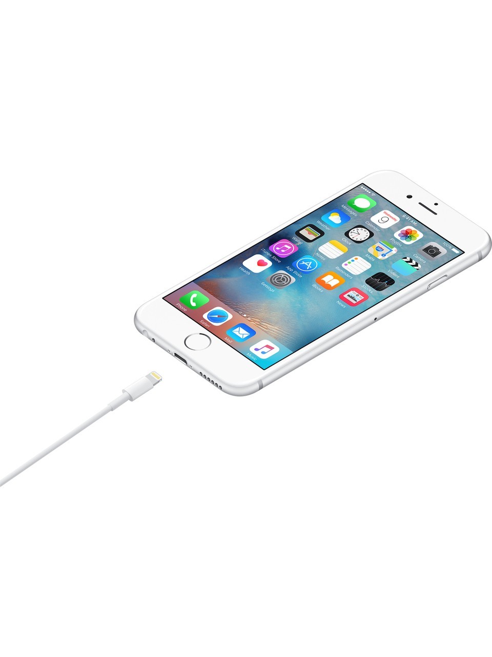 Apple iPhone Şarj Kablosu Tüm Modellerle Uyumlu Şarj Kablosu 1 Metre Lightning-Usb Şarj Cihazı Şarj Aleti