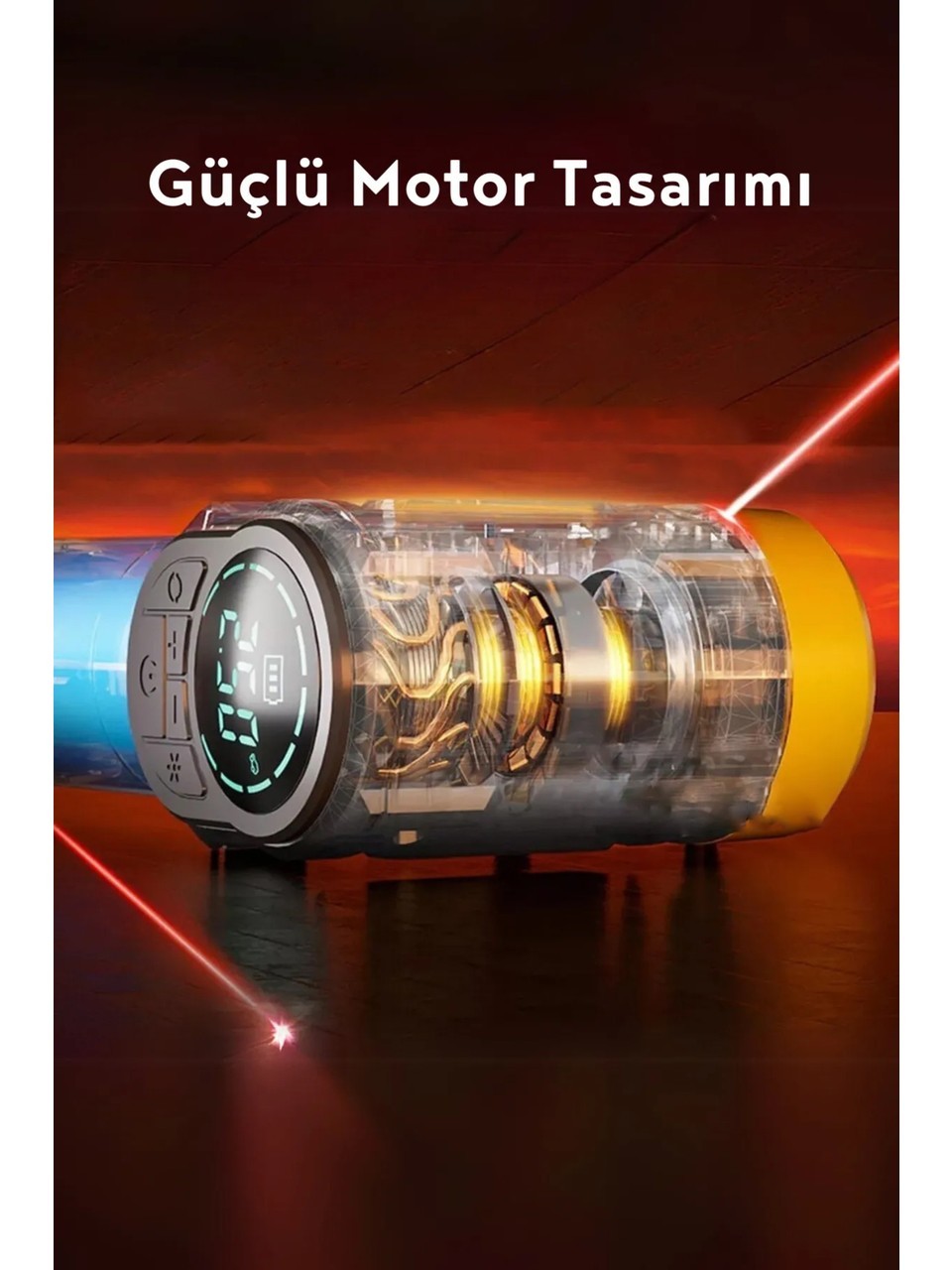 Şarjlı Oto Kompresörü Şarjlı Lastik Şişirme Cihazı Auhma Şarjlı Lastik Kompresörü 3600 Mah Lastik Şişirme Makinesi Motosiklet / Scooter / Bisiklet / Top / Araç Lastik Pompası