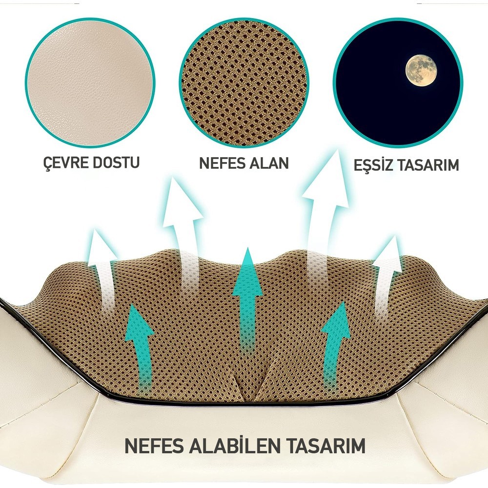 Ovmalı ve Isıtmalı Boyun Masaj Aleti