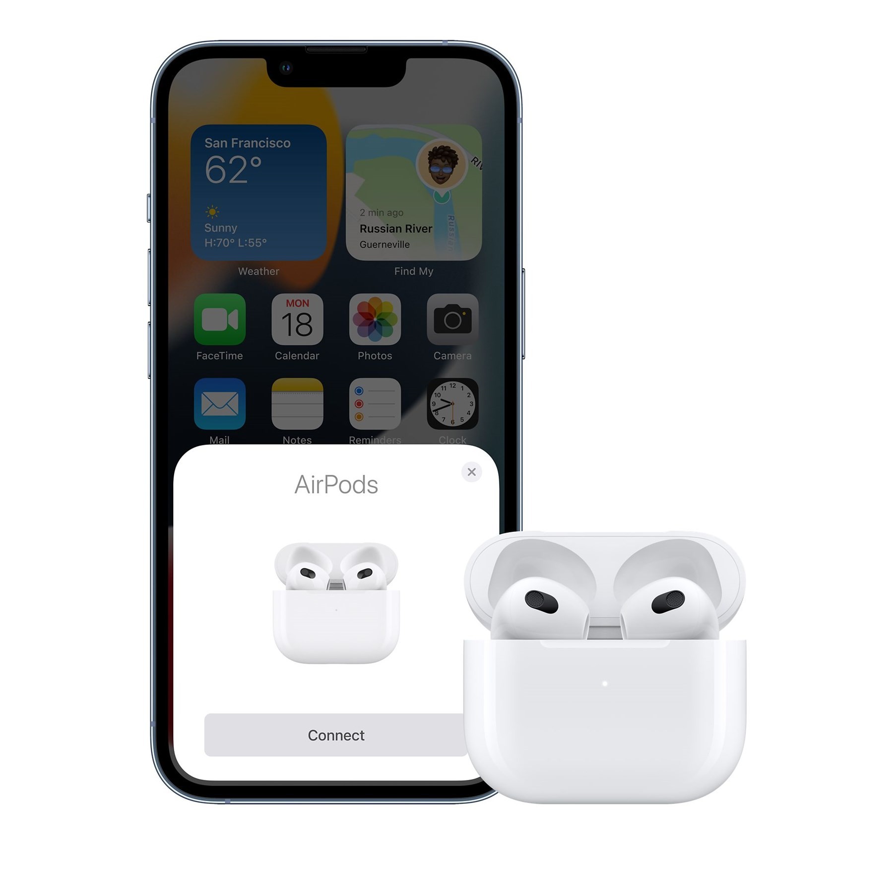 Airpods 3 Bluetooth Kulaklık 3.Nesil Kablosuz Bluetooth Kulaklık iPhone - Android Uyumlu