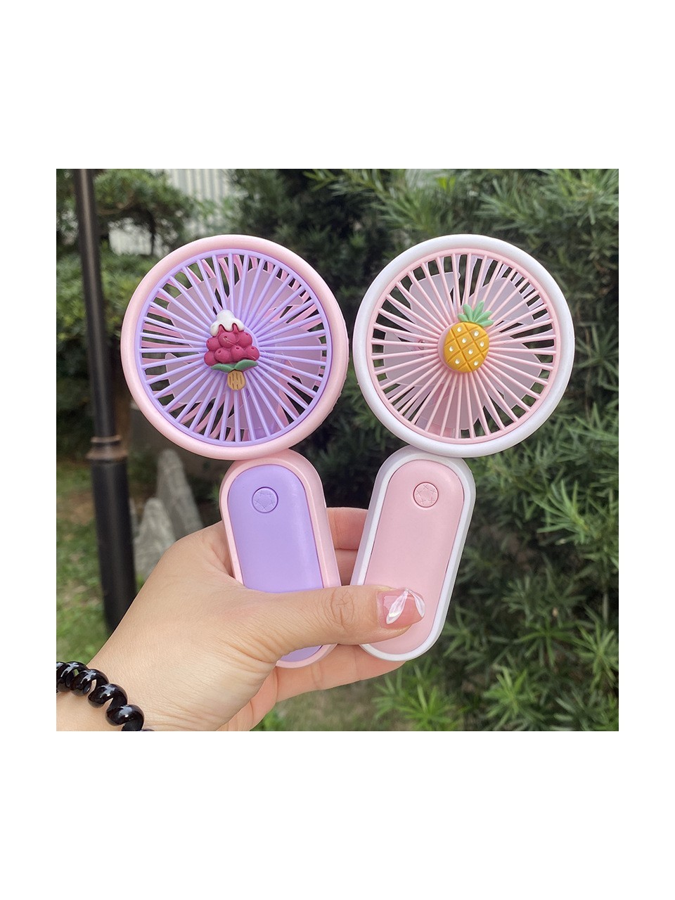 Taşınabilir Mini Fan Vantilatör Şarjlı Mini Serinletici Masaüstü Vantilatör Renkli Stantlı Vantilatör Klima Güçlü ve Sessiz Fan