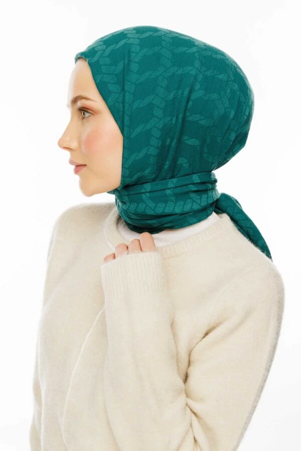 Zincir Desen Pamuk Şal / Yonca