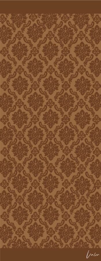 Brokar Desen Şal / Tütün Kahvesi