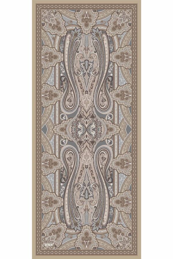 Retro Desen Şal / Duman