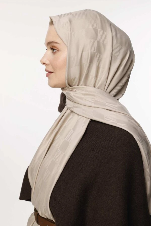 İcon Desen Şal / Bej