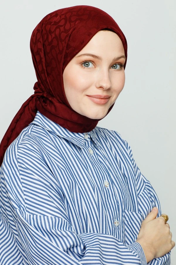 KIZILCIK BLOOM DESEN ŞAL