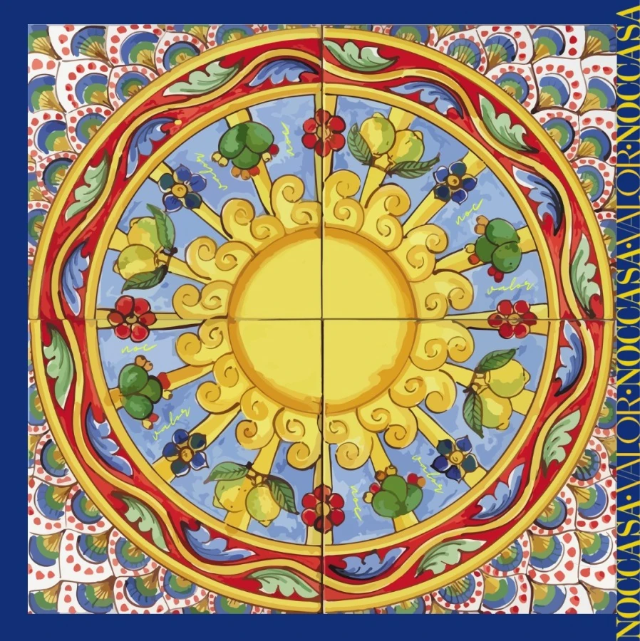 Sunrise Desen Eşarp