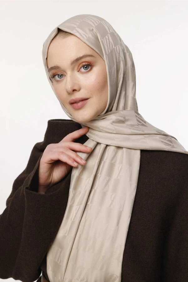 İcon Desen Şal / Bej