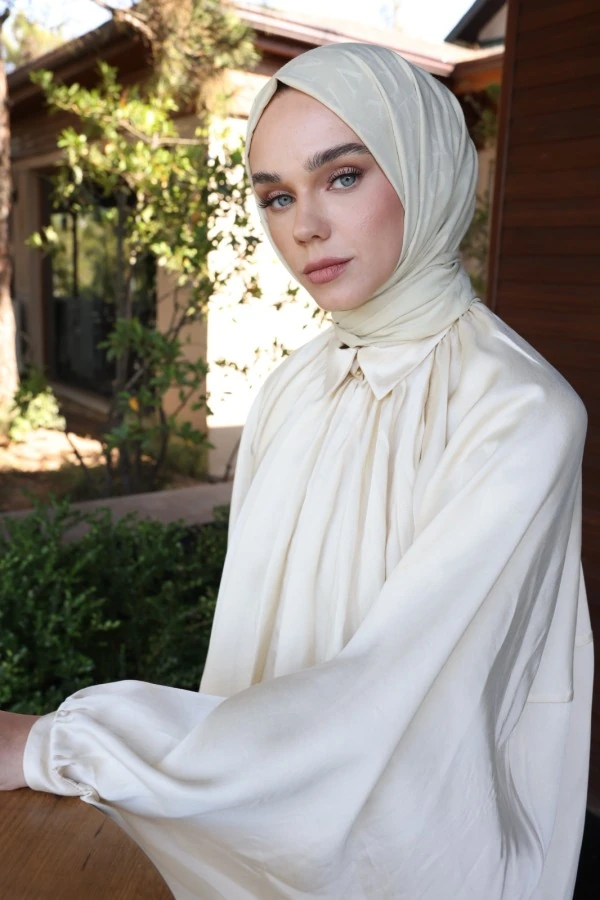 Medcezir Monogram Desen Şal