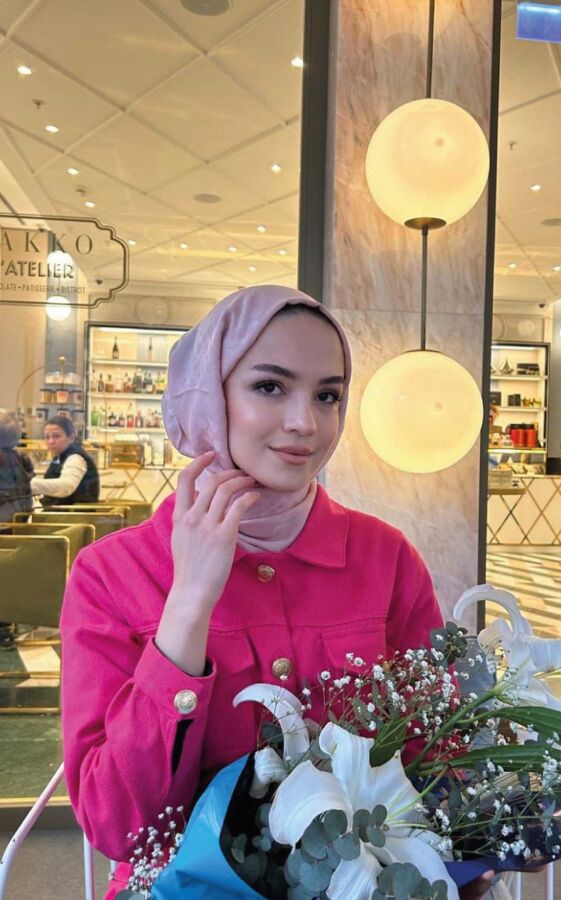 Dilek Kara'nın Tercihi PAMUK ŞEKERİ BLOOM DESEN ŞAL