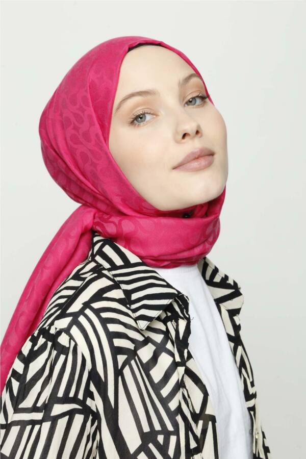 FUŞYA BLOOM DESEN ŞAL