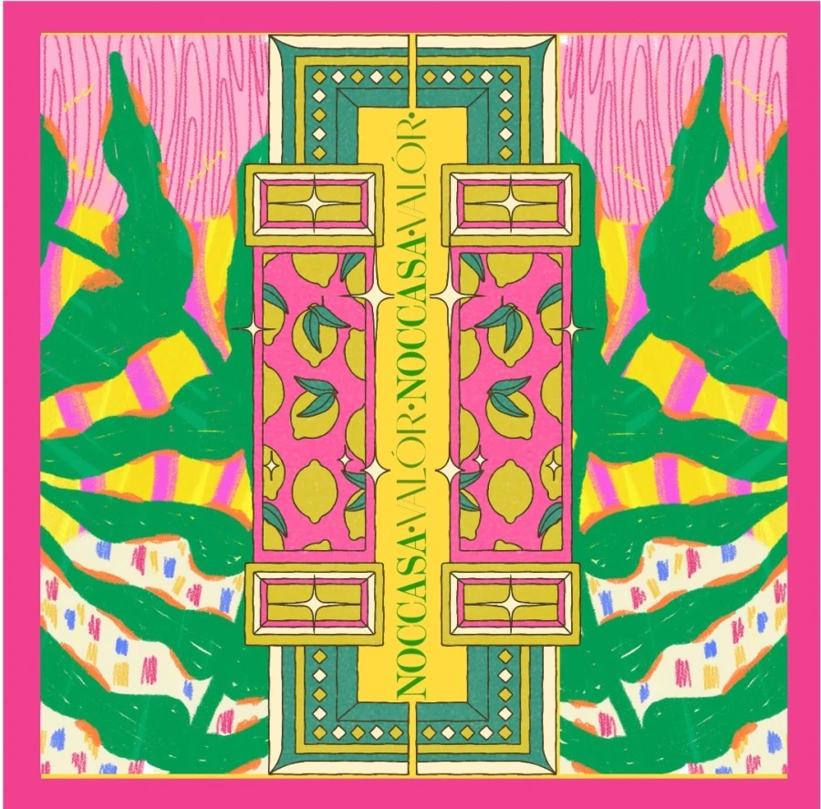 Citrina Bella Desen Eşarp