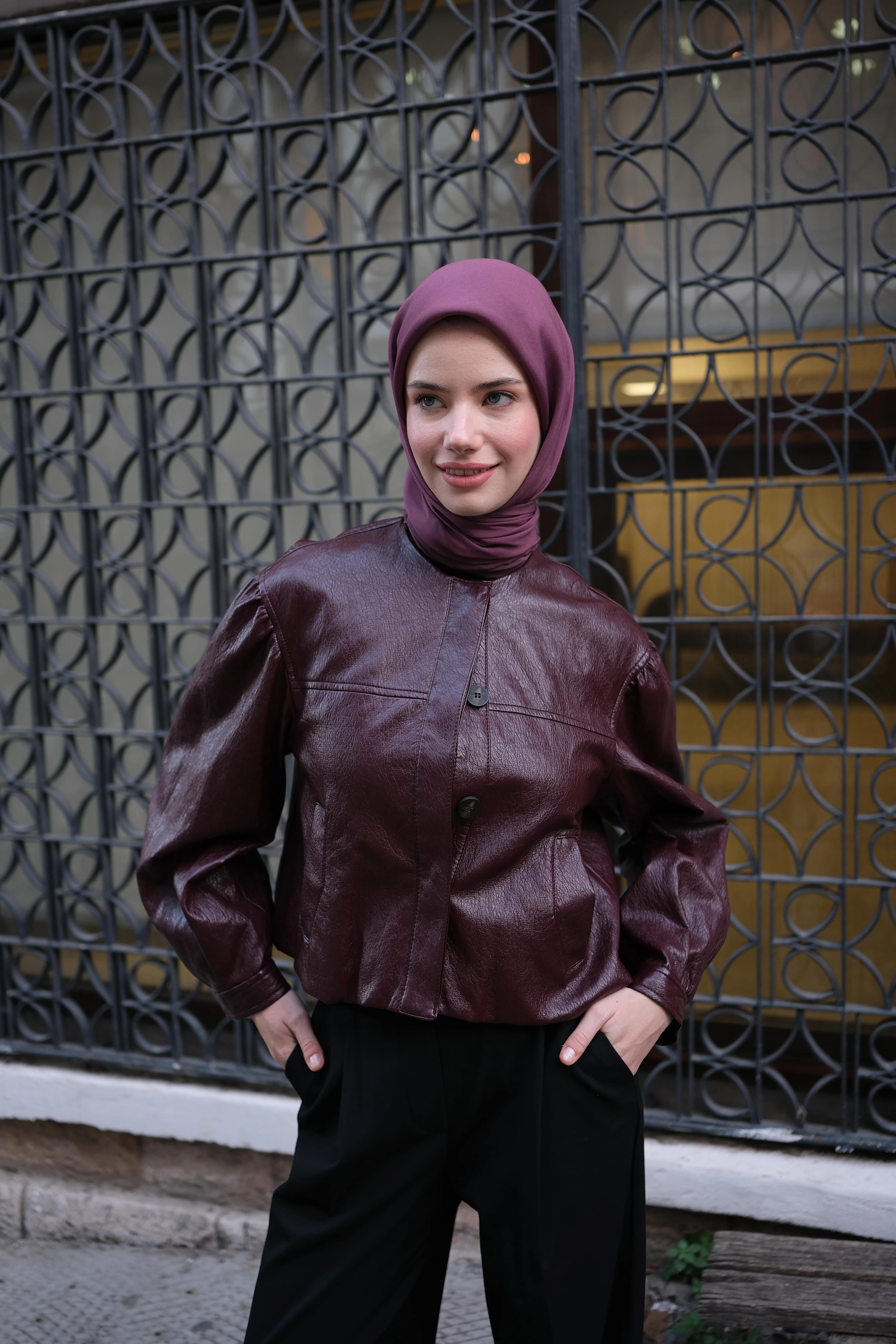 ŞİRAZ FLOŞ VİSKON DESEN EŞARP