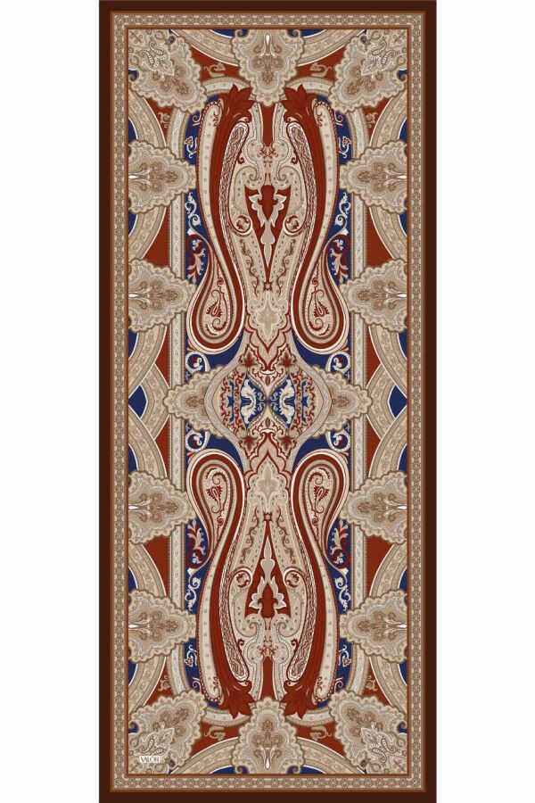 Retro Desen Şal / Bitter