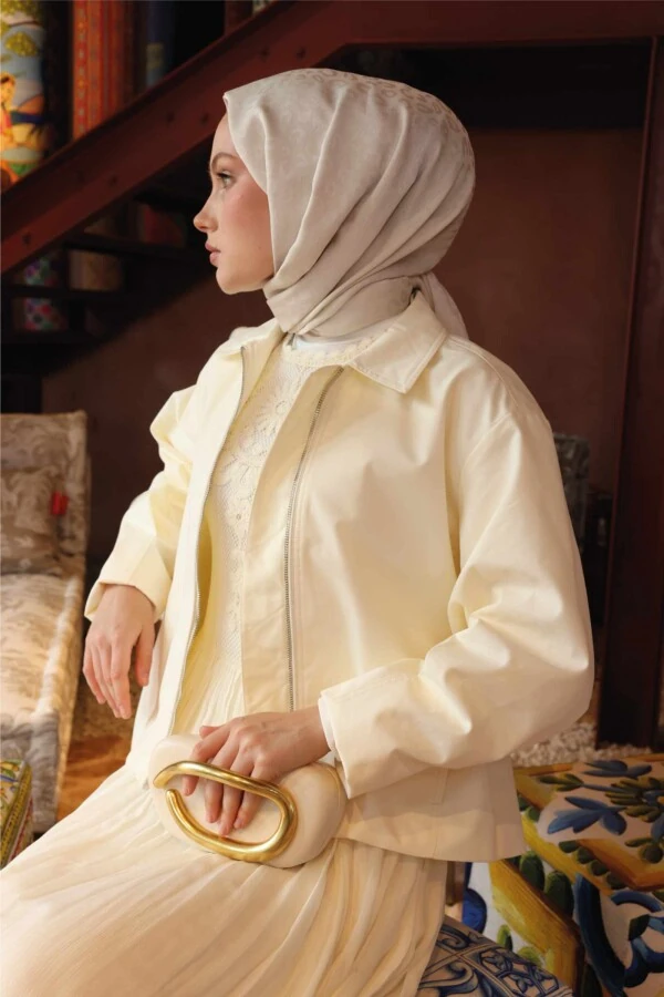 Leopar Desen Şal / İnci Tozu