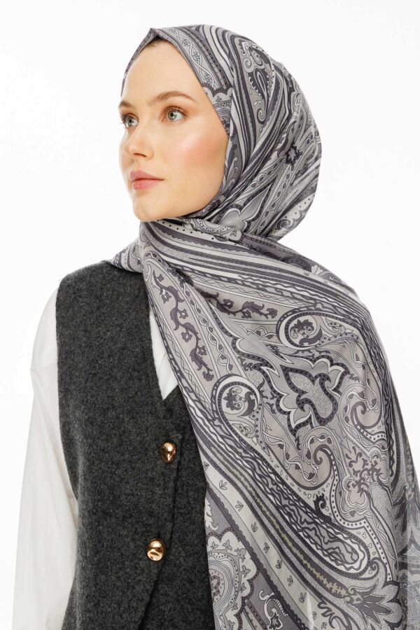 Retro Desen Şal / Duman